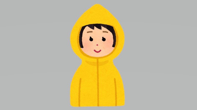 雨の日でもお散歩が好きになっちゃう……